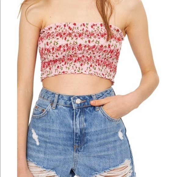 Floral Tube Top - Picture 3 of 3